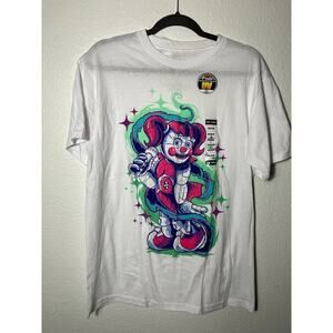 Five Nights At Freddy’s‎ Circus Baby Airbrush UV Reactive T-Shirt Medium New